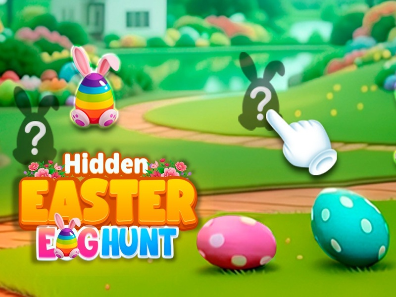 Juego Caza de huevos de Pascua oculta en línea