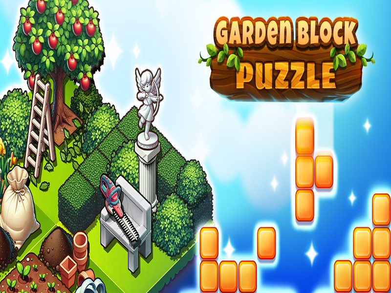 Juego Rompecabezas de bloque de jardín en línea