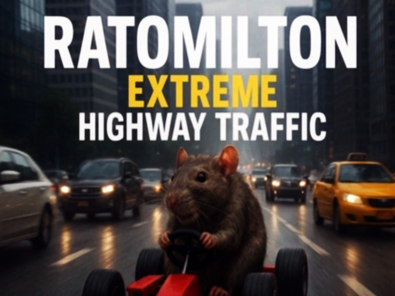 Juego Tráfico de carreteras extremas de Ratomilton en línea
