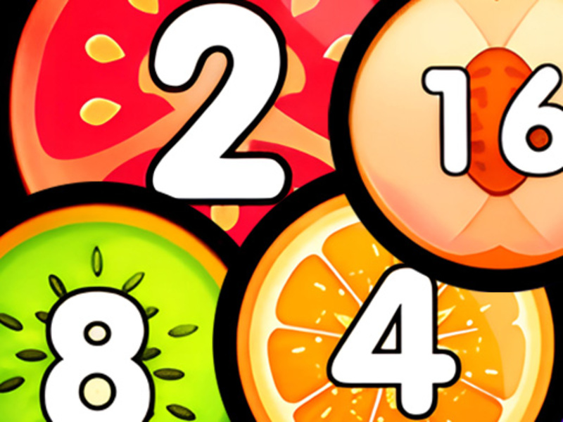 Juego Fusionar Balls Shooter 2048 Conecte frutas en línea