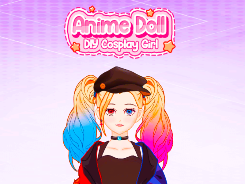 Juego Anime Doll Diy Cosplay Girl en línea