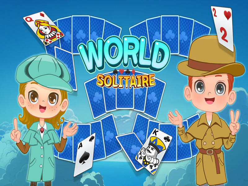 Juego Tripeaks solitario mundial en línea