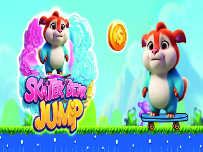 Juego Sketer Bear Jump en línea