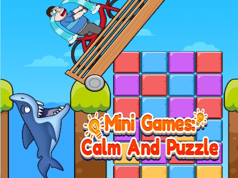 Juego Mini juegos tranquilo y rompecabezas en línea