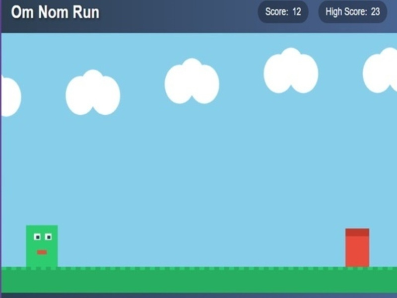 Juego Om nom run 03 en línea