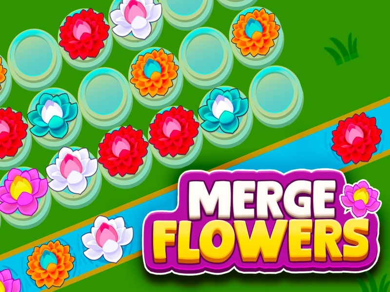 Juego Fusionar flores en línea