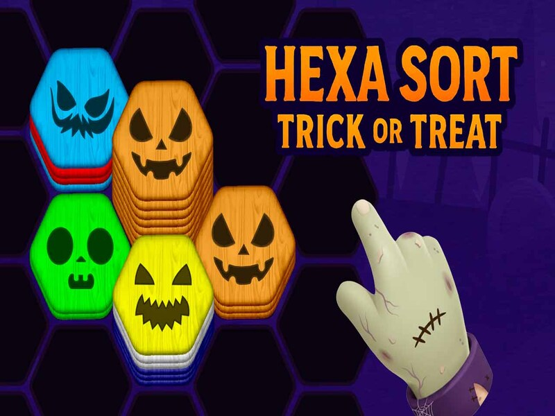 Juego Hexa clasifica truco o trato en línea
