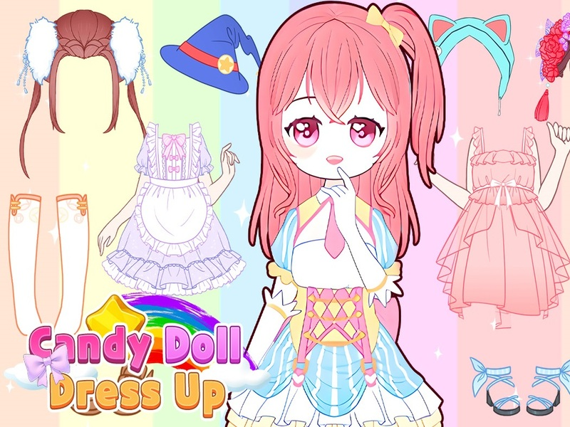 Juego Candy Doll Dress Up en línea