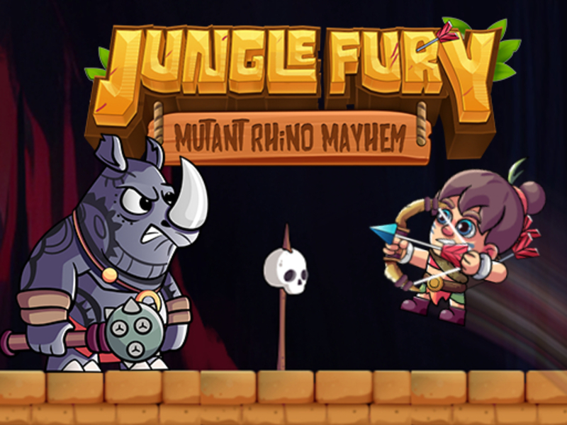 Juego Jungle Fury Mutant Rhino Mayhem en línea
