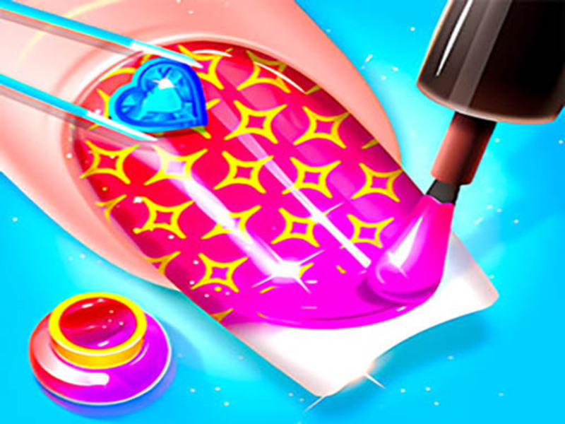 Juego Lol muñecas salón de uñas en línea
