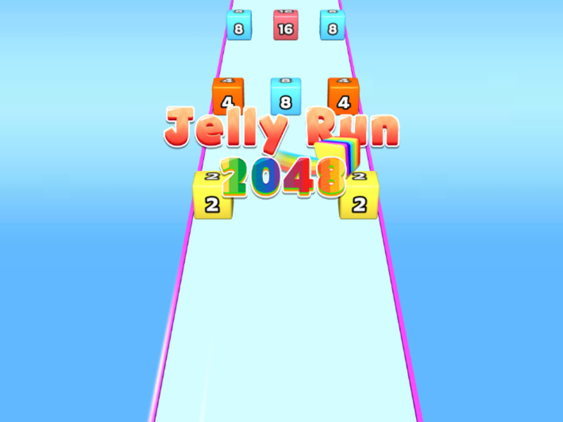 Juego Jelly Run 2048 en línea