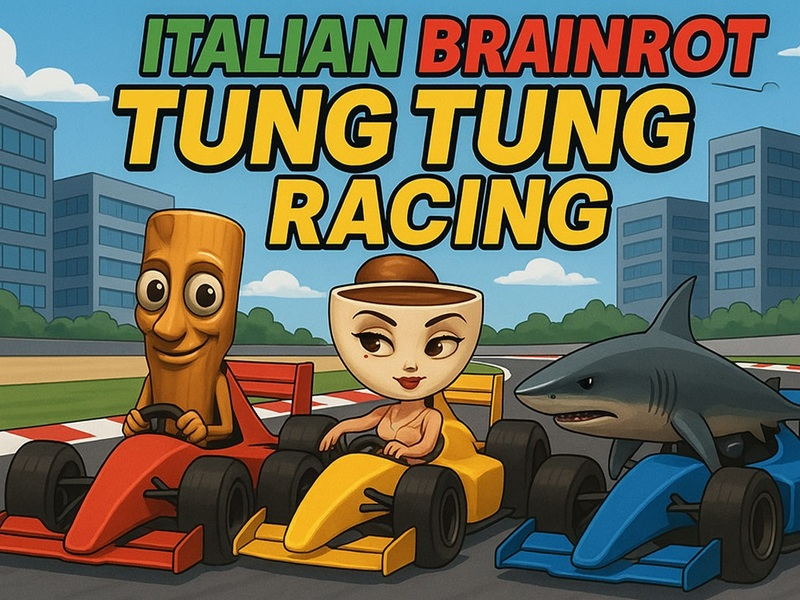 Juego Racing italiano Brainrot Tung Tung en línea