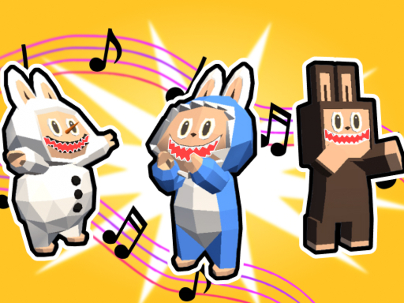 Juego Labubu musical: hacer una melodía en línea