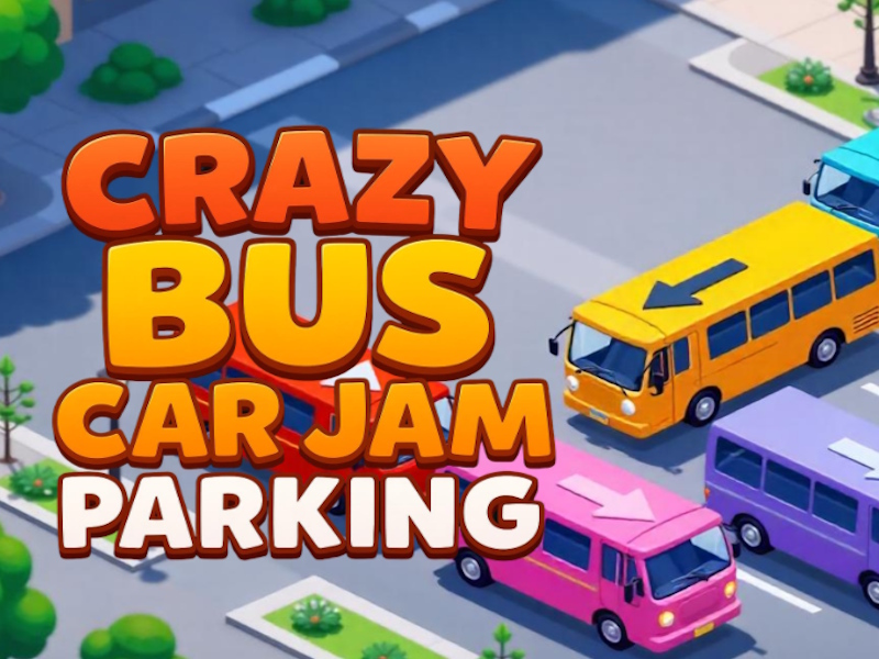 Juego Estacionamiento de jam de autos de autobús locos en línea