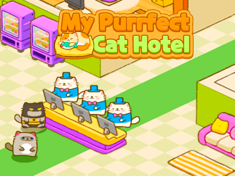 Juego Mi hotel de gato de purrfect en línea