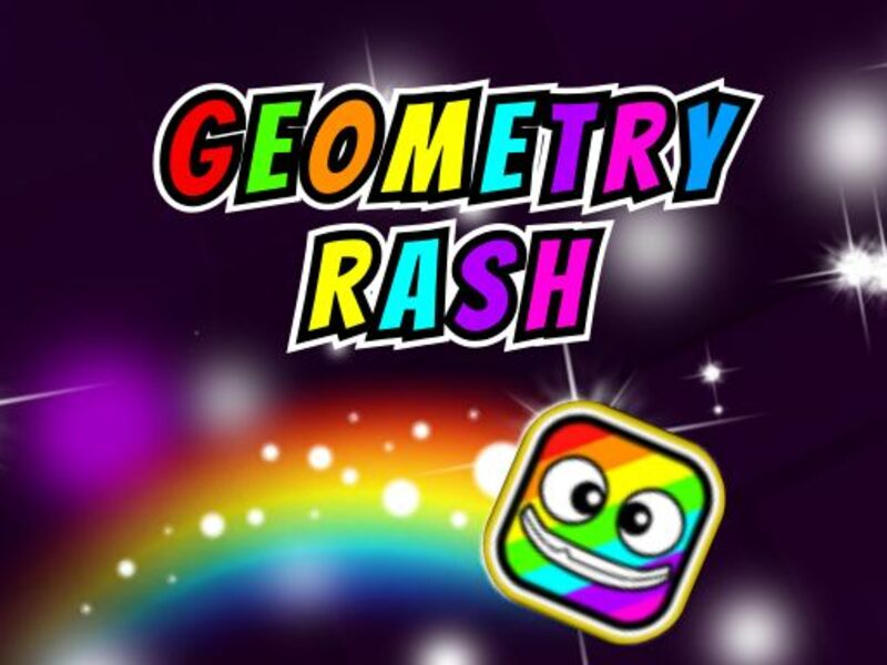 Juego Erupción de geometría en línea
