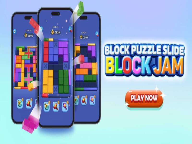 Juego Bloque de rompecabezas: mermelada de bloque deslizante en línea