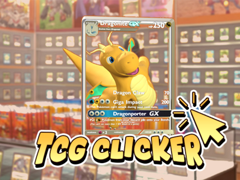 Juego Clicker de tarjeta TCG en línea