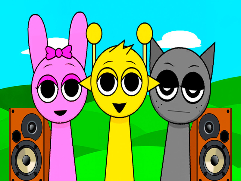 Juego Sprunki Monster Music Beats en línea