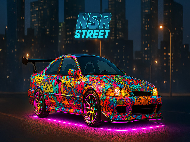 Juego Carreras de autos de calle NSR en línea