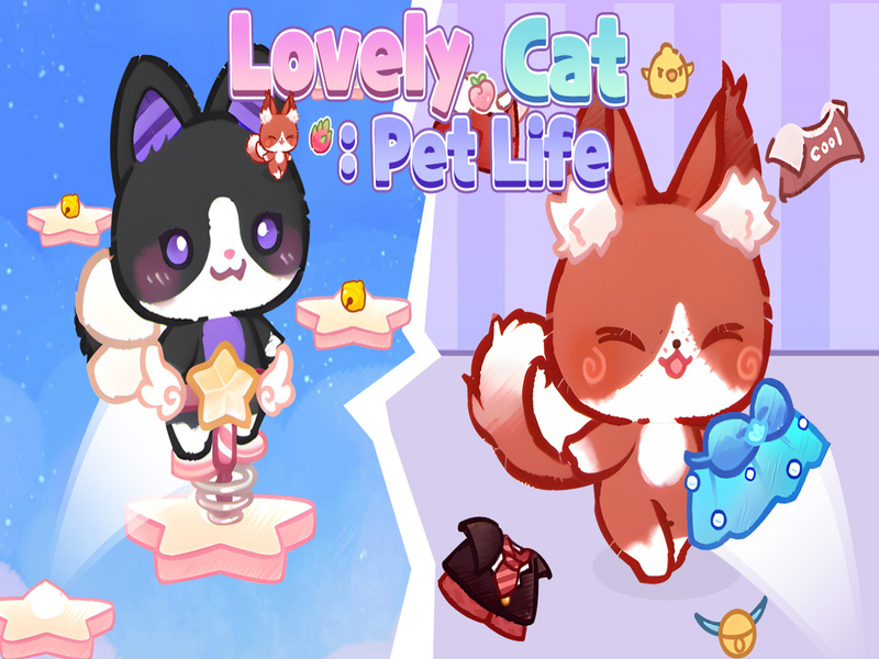 Juego Vida de mascota de gato encantador en línea