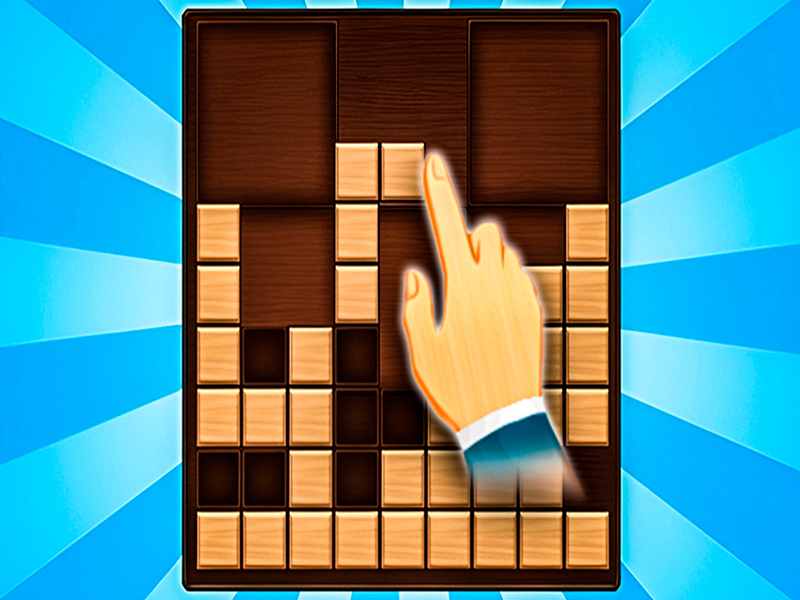 Juego Resuelve los bloques de madera del cubo 2d en línea