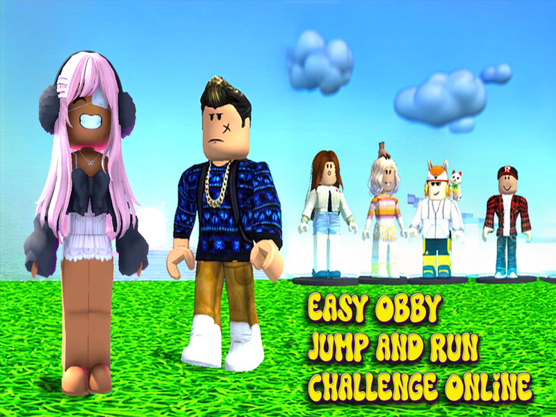 Juego Easy OBBy Jump and Run Challenge Online en línea