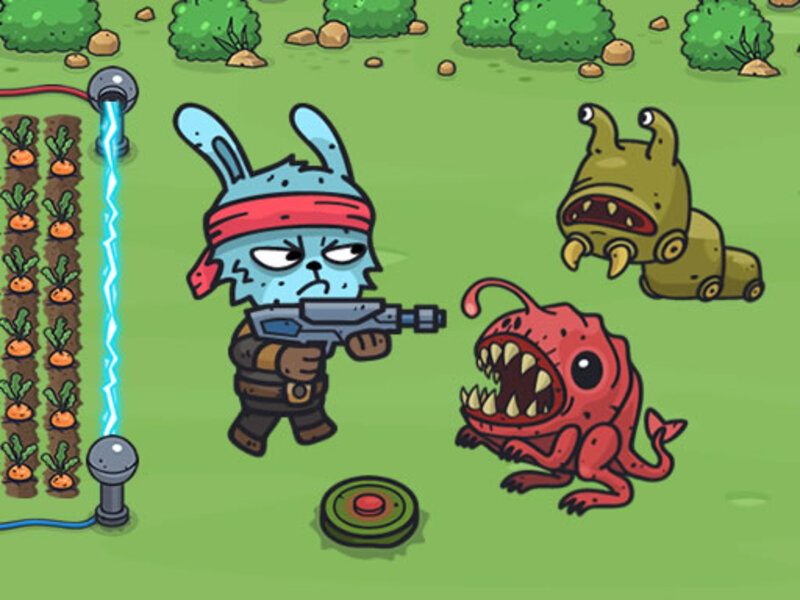 Juego Defensa de la granja en línea
