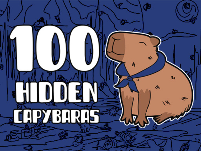 Juego 100 Capybaras ocultos en línea