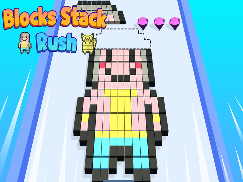 Juego Bloquea Rush Rush en línea