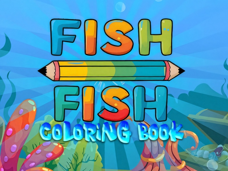 Juego Libro para colorear de peces en línea