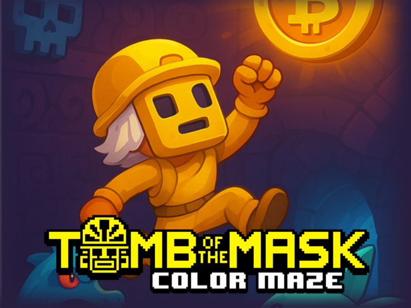 Juego Tumba del laberinto de color de la máscara en línea