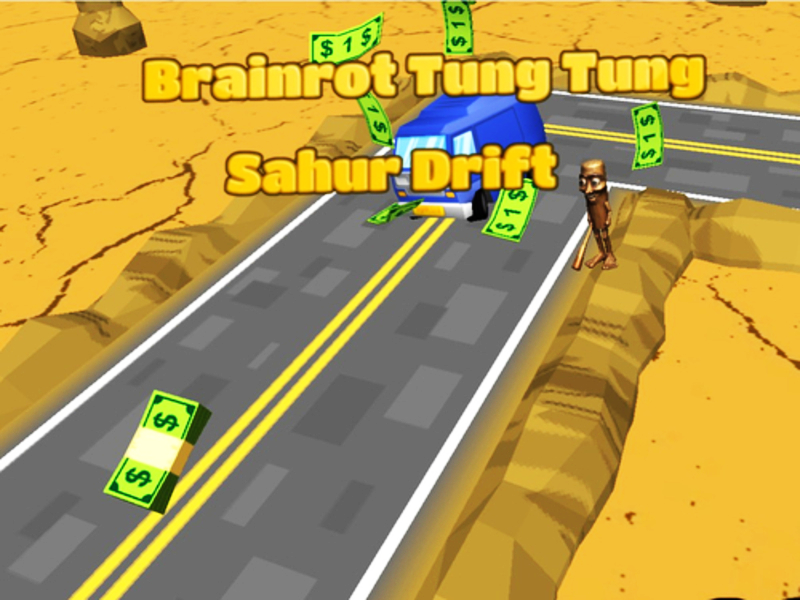 Juego Brainrot Tung Tung Sahur Drift en línea