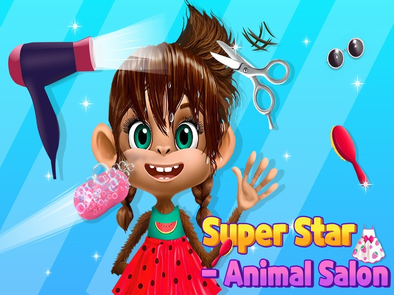 Juego Salón de animales de Super Star en línea