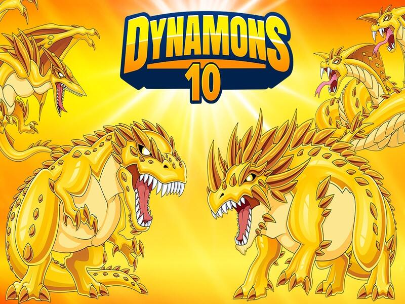 Juego Dinamones 10 en línea