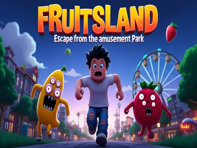 Juego Frutas tierras: escape del parque de atracciones en línea