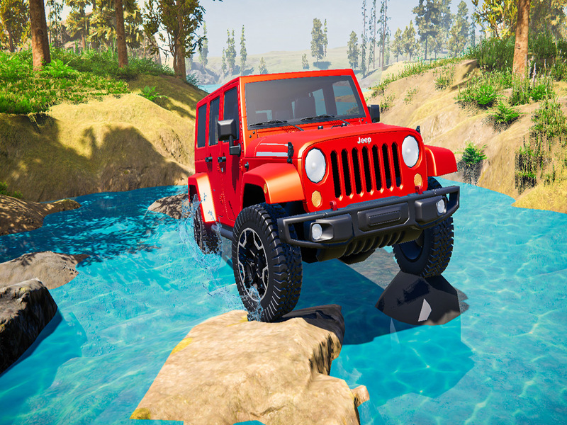 Juego Simulador de juego de Jeep Offroad en línea
