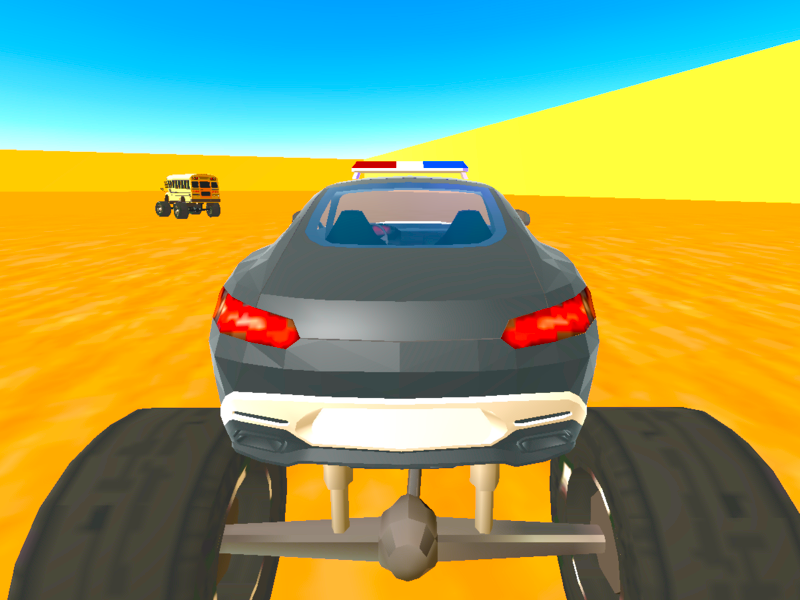 Juego Police vs Bandits Monster Truck en línea