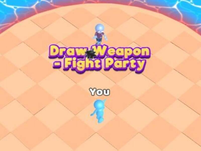 Juego Dibujar arma- fiesta de pelea en línea