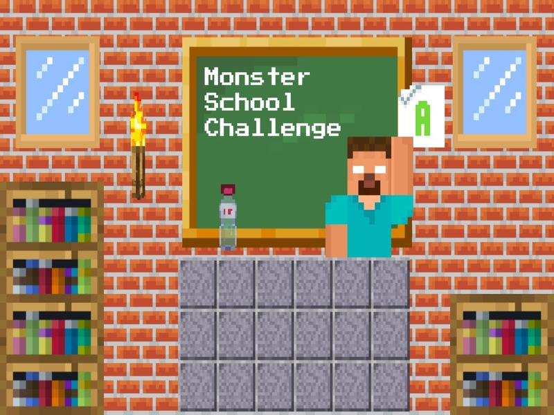 Juego Monster School Challenge en línea