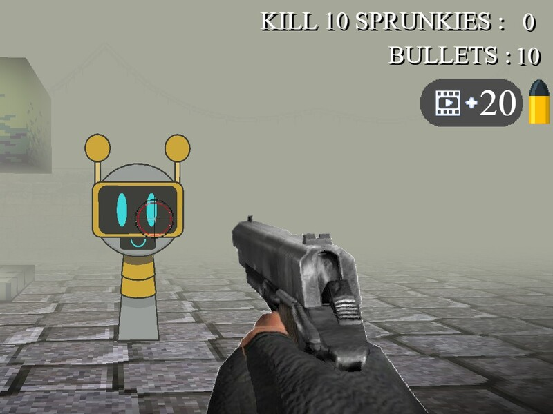 Juego Sprunki 3D Shooter en línea