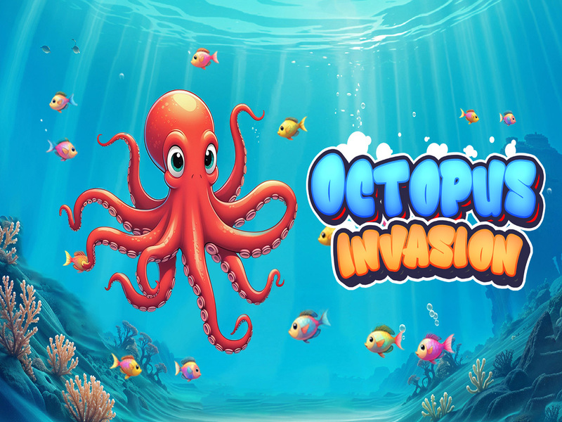 Juego Invasión de pulpo en línea