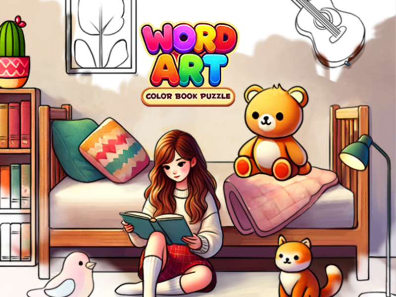 Juego Word Art: Color Book Puzzle en línea