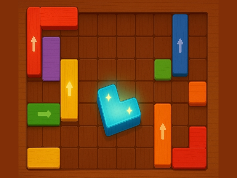 Juego Mermelada de bloques de madera en línea