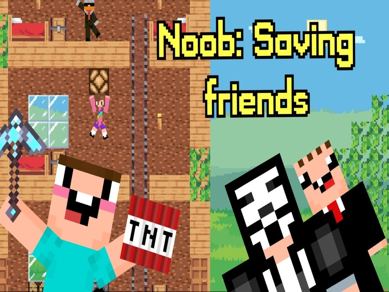 Juego Noob: salvar amigos en línea