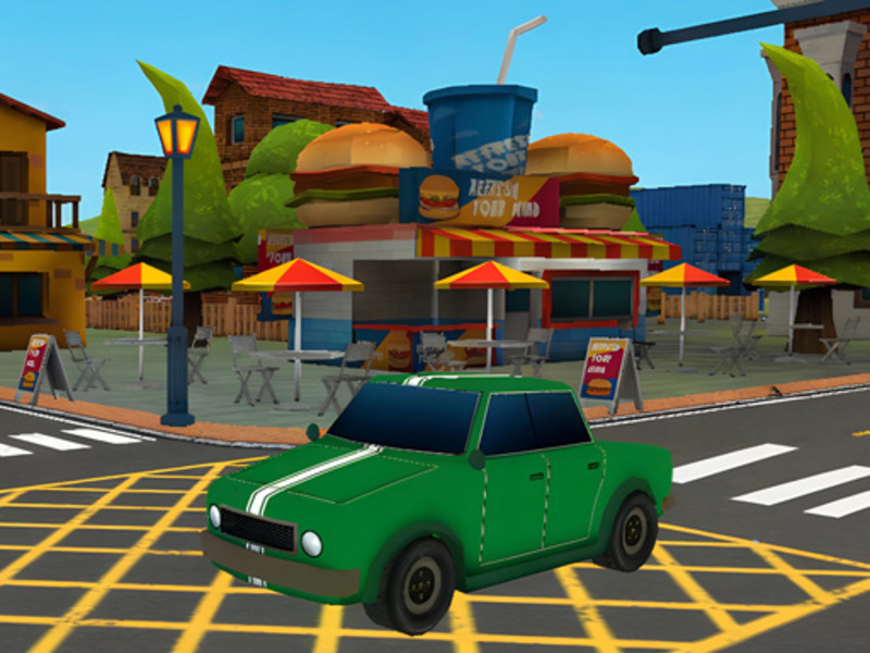 Juego Estacionamiento de la ciudad divertida en línea
