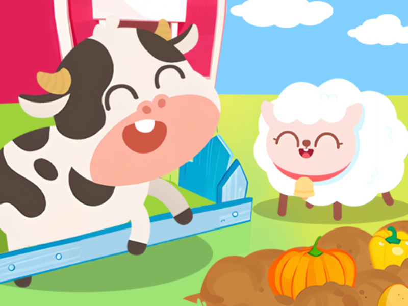 Juego Niños Happy Farm Dudu en línea