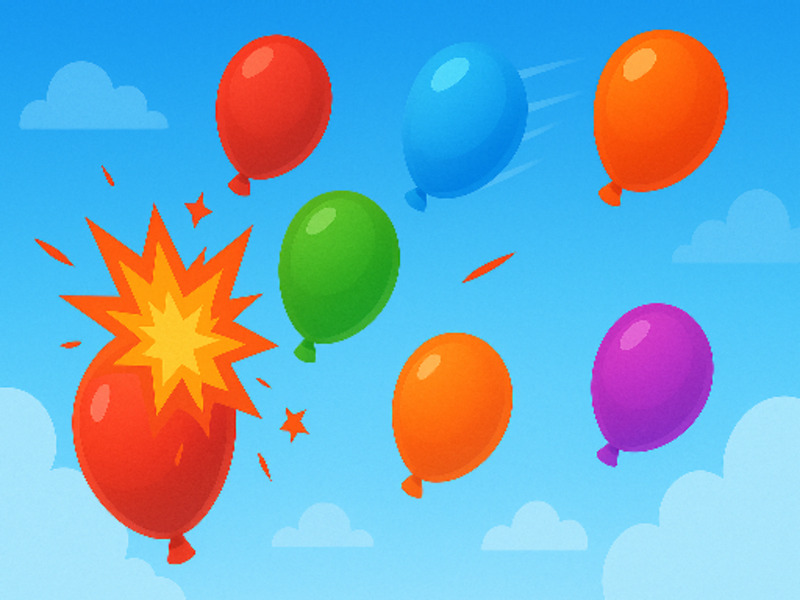 Juego Frenesí del globo en línea