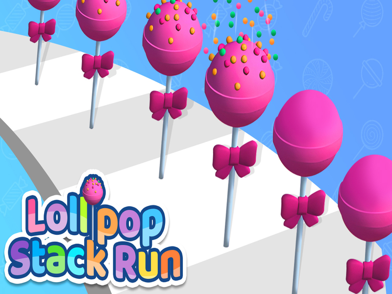 Juego Run de Lollipop Stack en línea