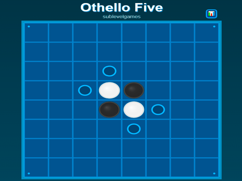 Juego Othello cinco en línea